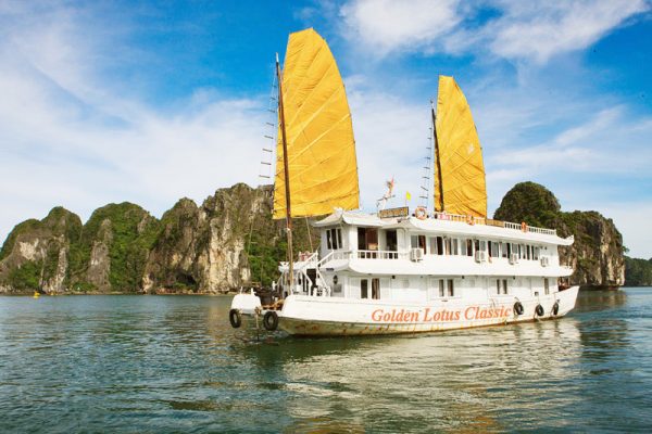 Tour Du Thuyền Golden Lotus Cruise 2 Ngày 1 Đêm sinh cafe tour